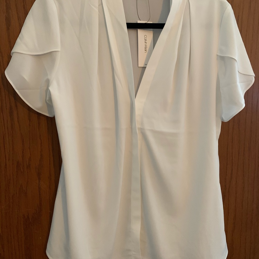 Calvin Klein short sleeved blouse